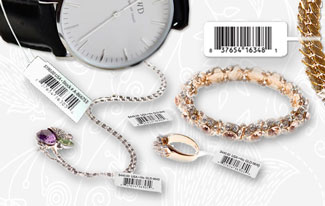 jewelry labels and tags